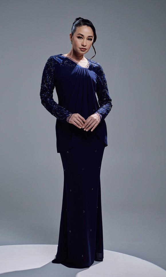 EYANIS DRESS - NAVY EYANIS DRESS - NAVY