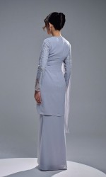 VERIANA KURUNG - STEEL GREY