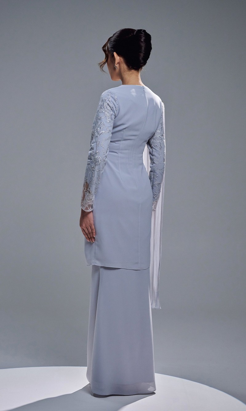 VERIANA KURUNG - STEEL GREY