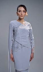 VERIANA KURUNG - STEEL GREY
