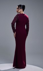 EYANIS DRESS - WINE