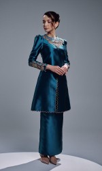DARIYA KURUNG - TEAL BLUE