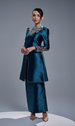 DARIYA KURUNG - TEAL BLUE
