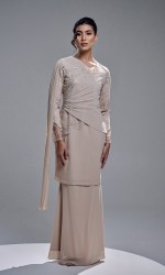 VERIANA KURUNG - CHAMPAGNE