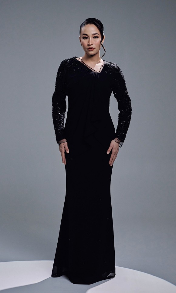 EYANIS DRESS - BLACK