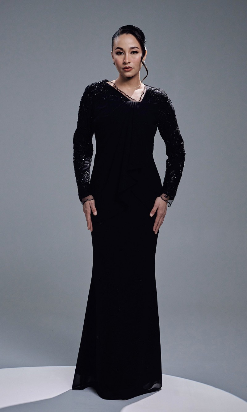 EYANIS DRESS - BLACK