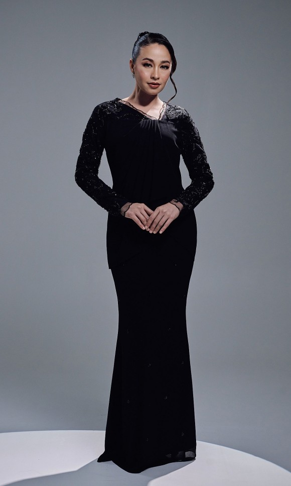 EYANIS DRESS - BLACK