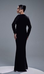 EYANIS DRESS - BLACK