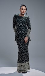 REIKA KURUNG - DARK GREEN