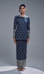 REIKA KURUNG - TEAL BLUE