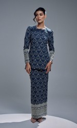 REIKA KURUNG - TEAL BLUE
