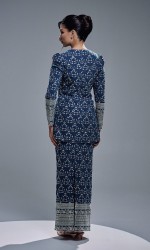 REIKA KURUNG - TEAL BLUE