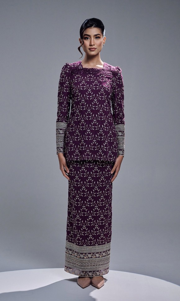REIKA KURUNG - DARK PURPLE