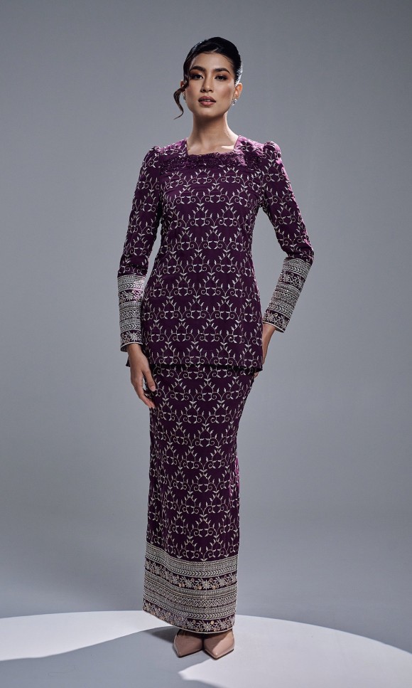 REIKA KURUNG - DARK PURPLE
