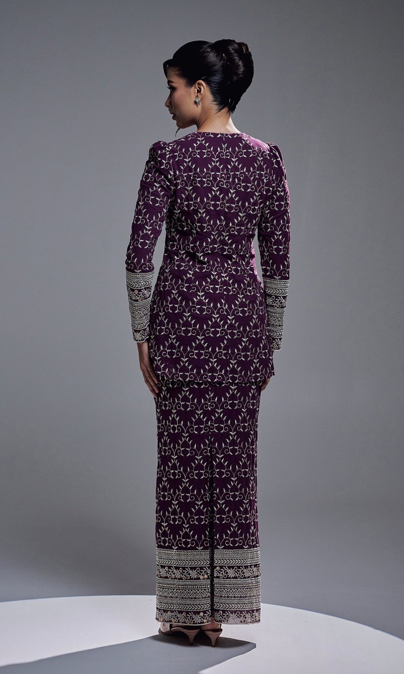 REIKA KURUNG - DARK PURPLE