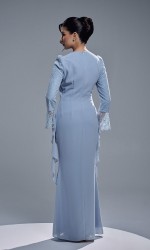 MIREYA DRESS - BABY BLUE