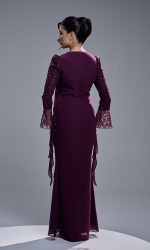 MIREYA DRESS - DARK PURPLE