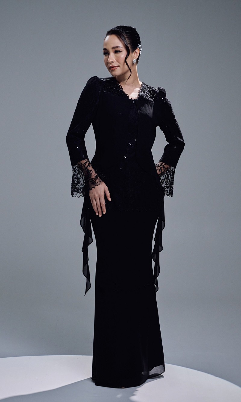 MIREYA DRESS - BLACK