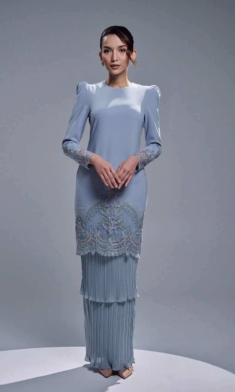 ZENIA KURUNG - BABY BLUE