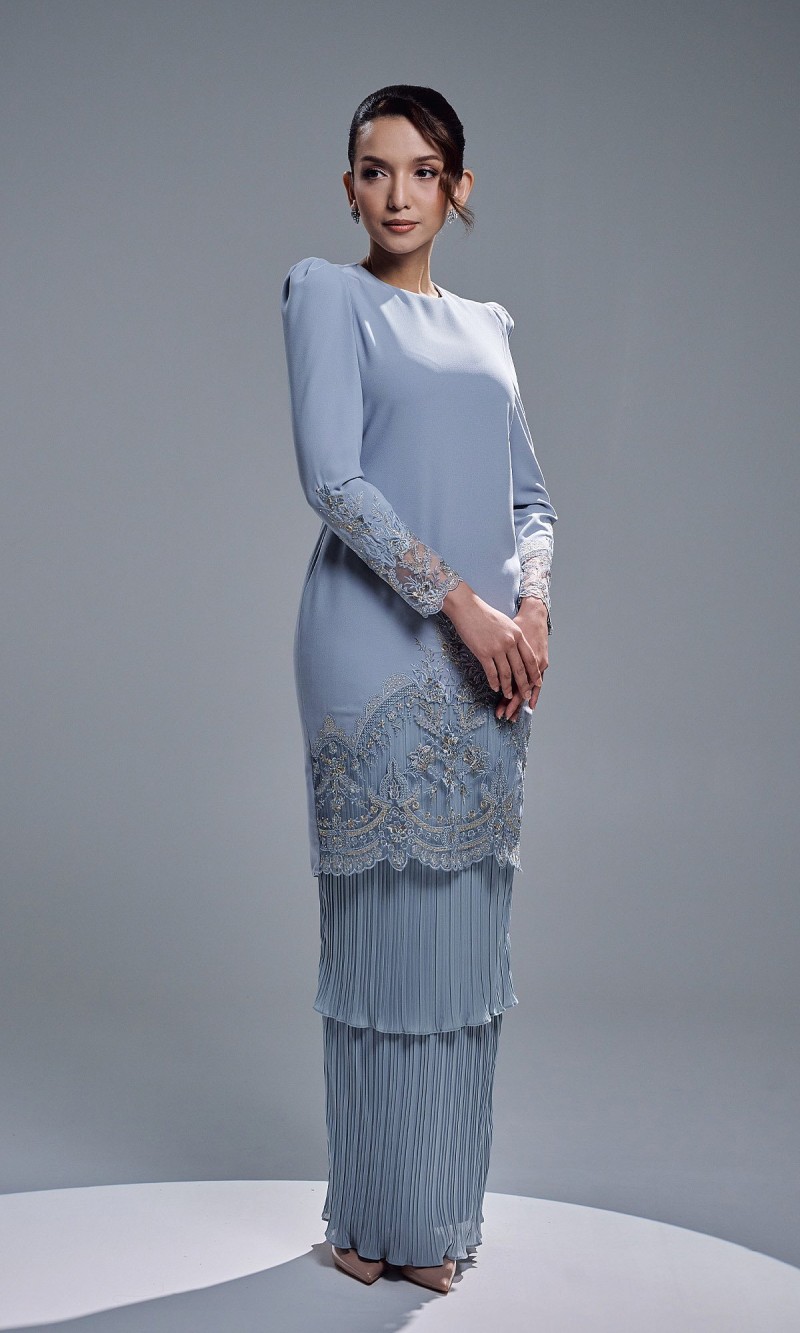 ZENIA KURUNG - BABY BLUE