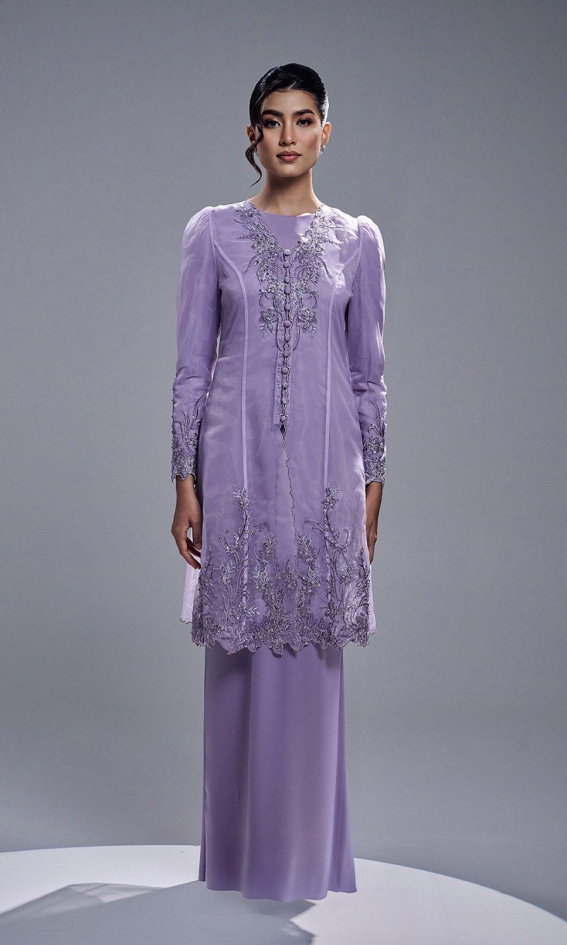 TIARA DRESS - LILAC PURPLE