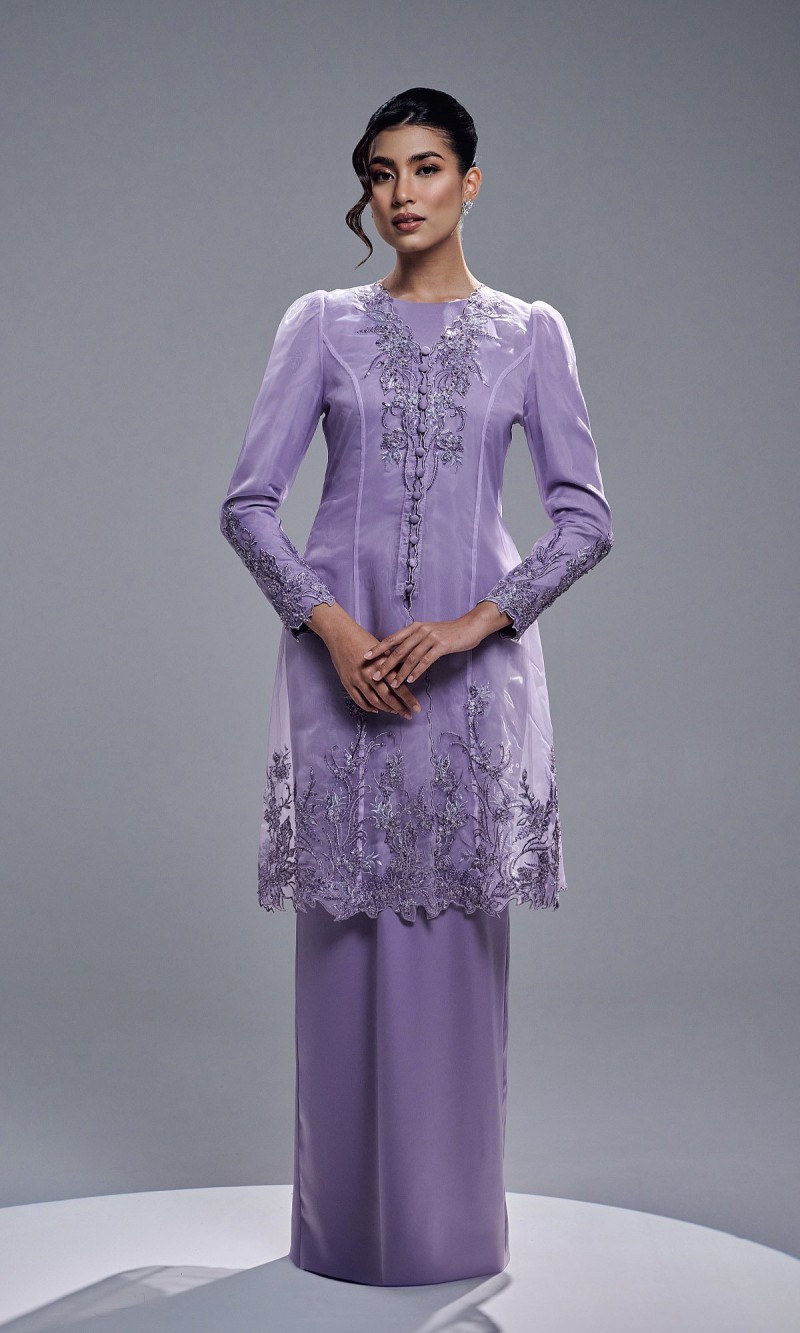 TIARA DRESS - LILAC PURPLE