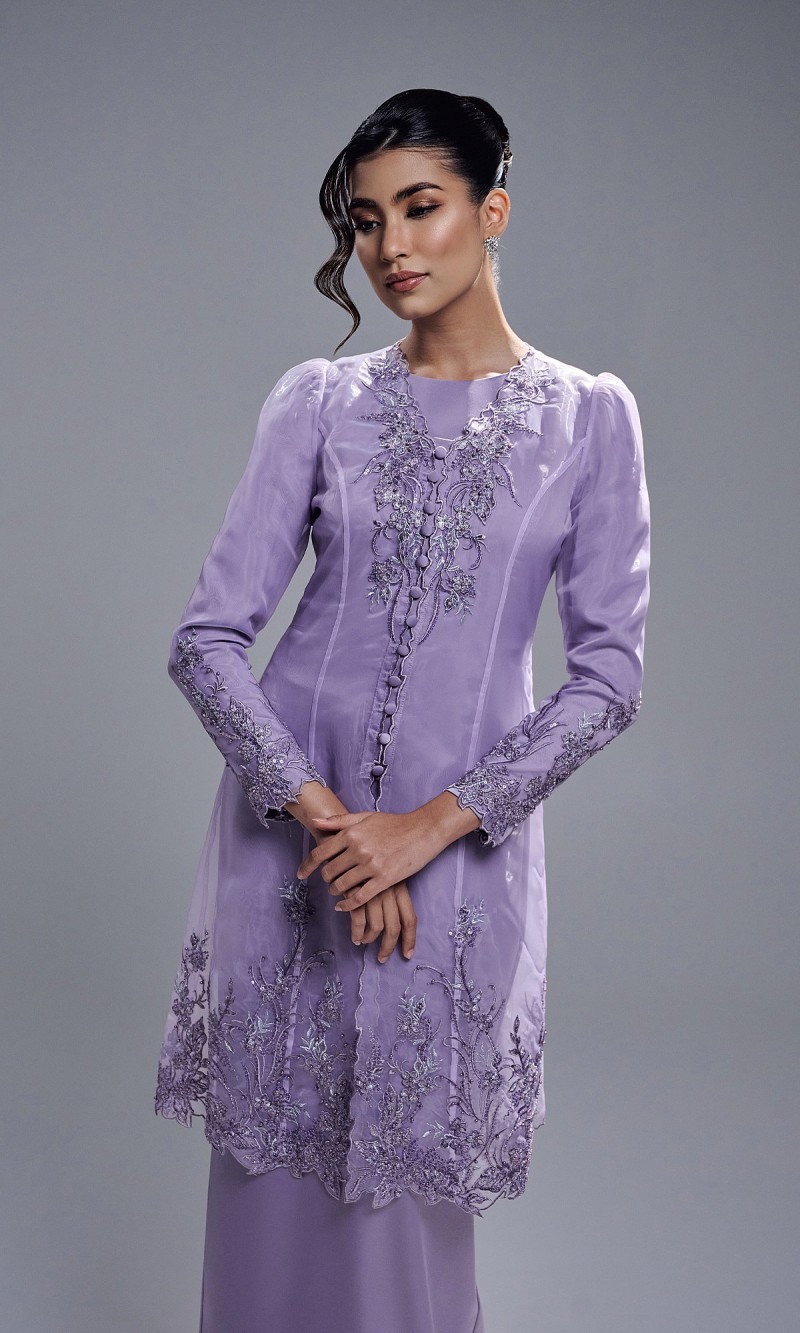 TIARA DRESS - LILAC PURPLE