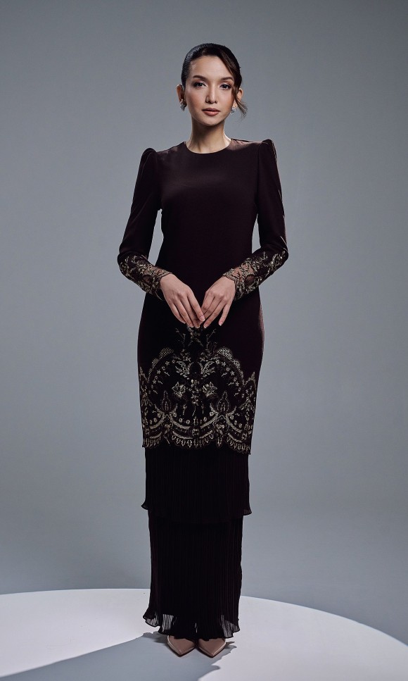 ZENIA KURUNG - MAHOGANY