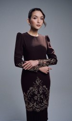 ZENIA KURUNG - MAHOGANY