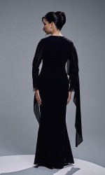 ESTIARA DRESS - BLACK
