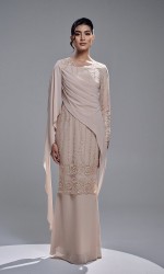 ESTIARA DRESS - CHAMPAGNE