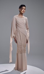 ESTIARA DRESS - CHAMPAGNE