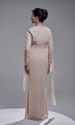 ESTIARA DRESS - CHAMPAGNE