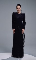 ESTALIA DRESS - BLACK