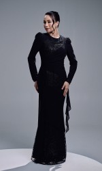 ESTALIA DRESS - BLACK