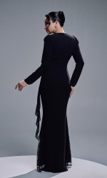 ESTALIA DRESS - BLACK