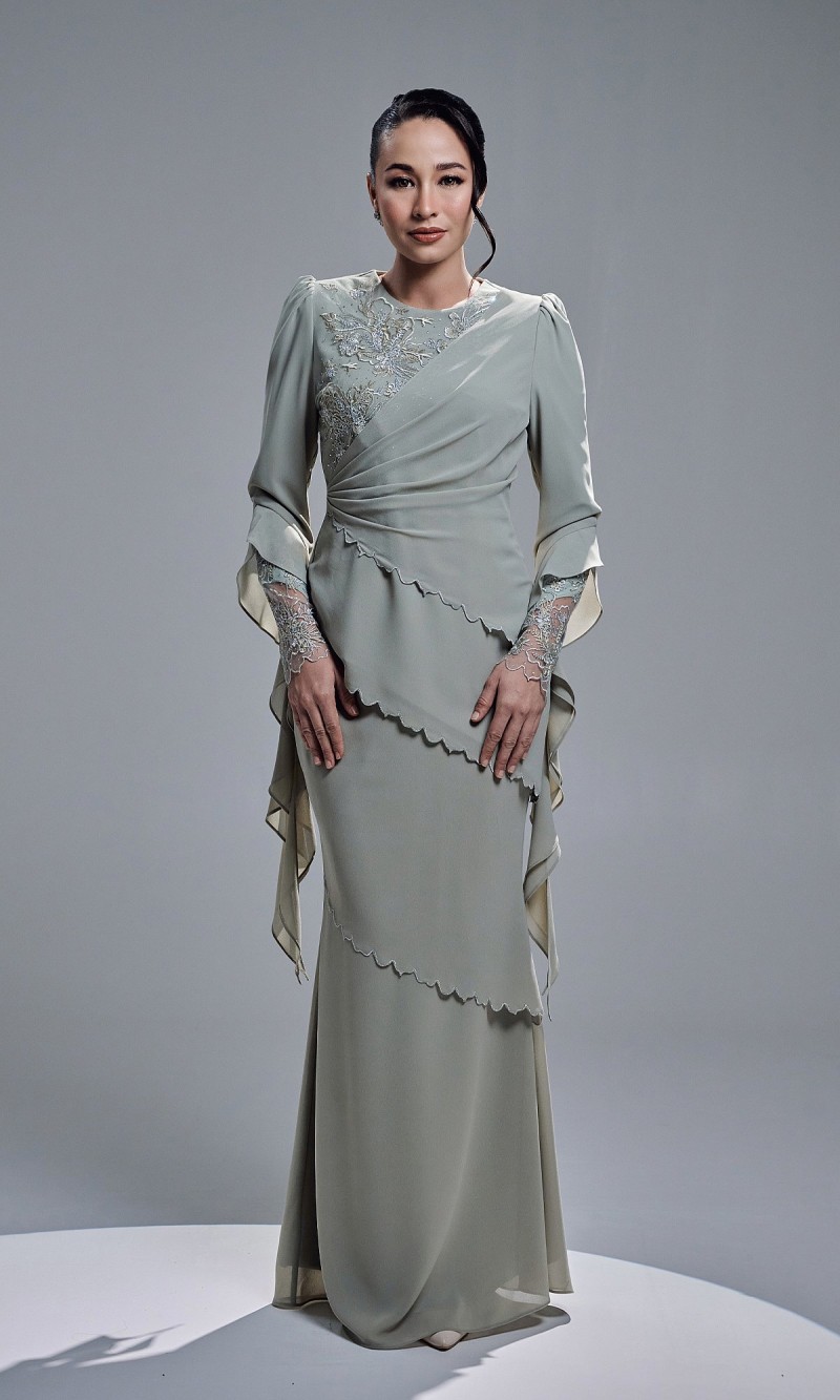 SABRINE KURUNG - GEORGIAN GREEN