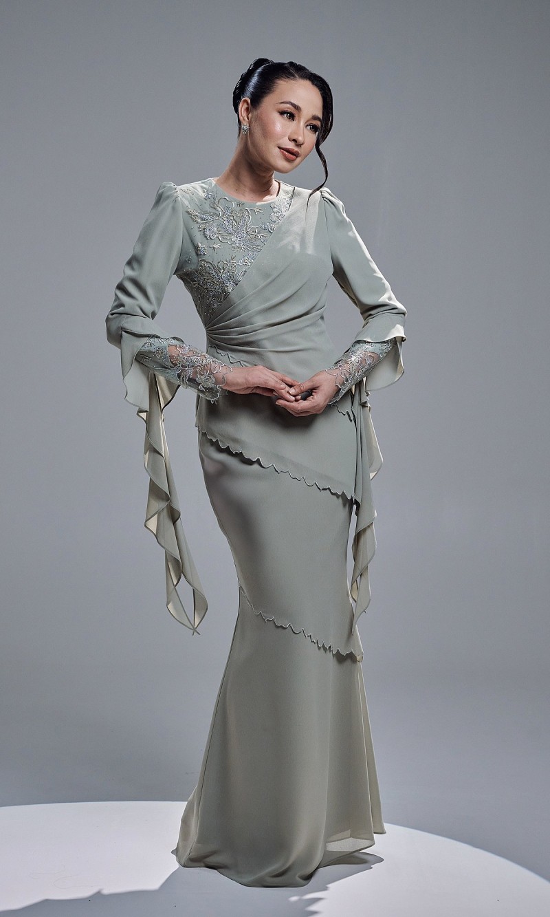 SABRINE KURUNG - GEORGIAN GREEN