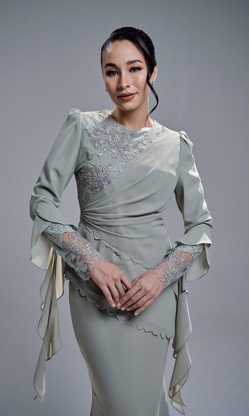 SABRINE KURUNG - GEORGIAN GREEN