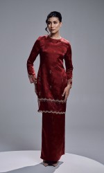 ANAYA KURUNG - MAROON
