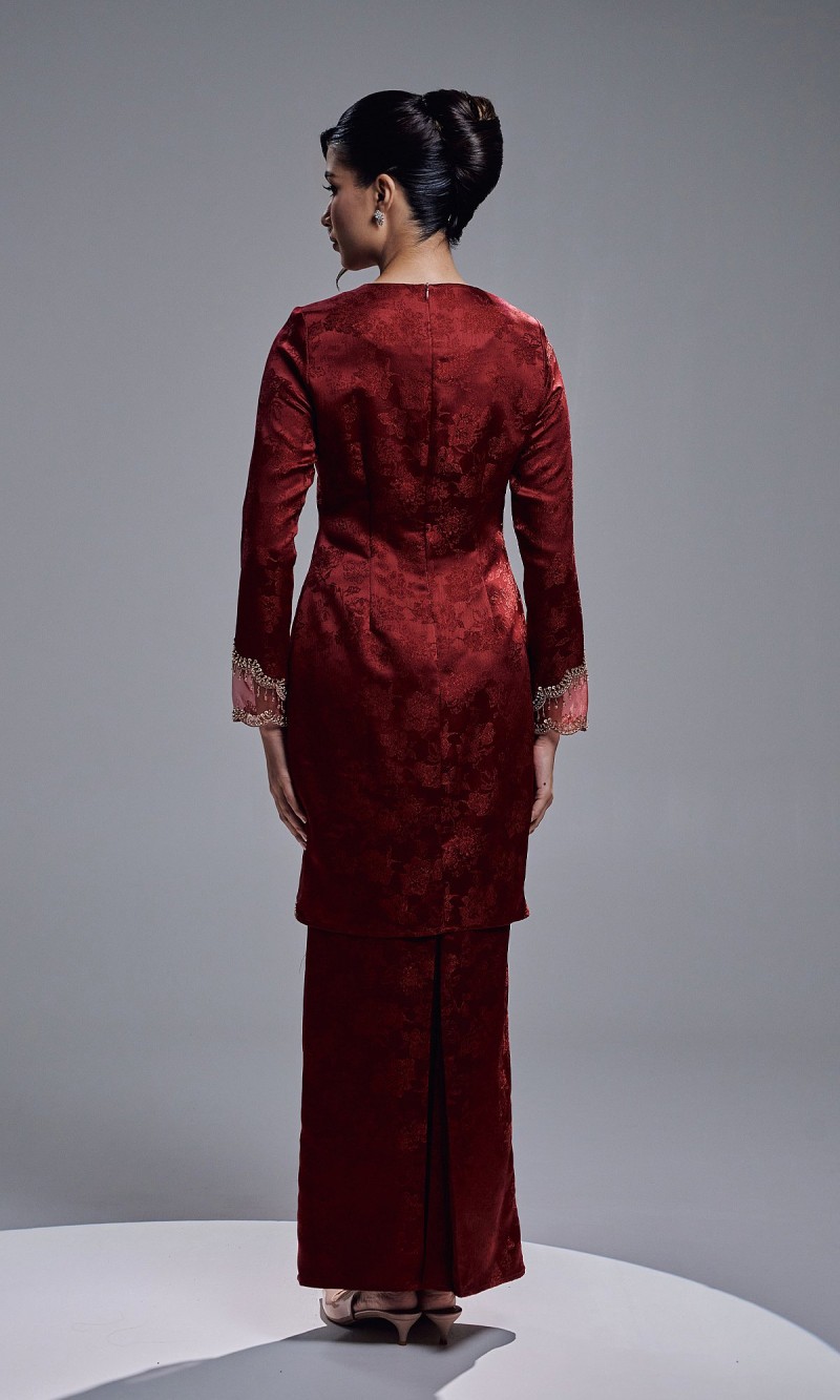 ANAYA KURUNG - MAROON