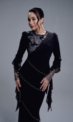 SABRINE KURUNG - BLACK