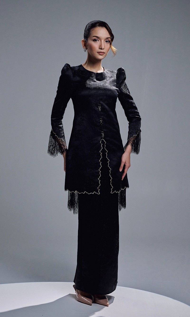 ELVARIN KURUNG - BLACK