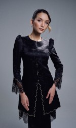 ELVARIN KURUNG - BLACK