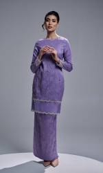 ANAYA KURUNG - DUSTY PURPLE