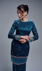 ANAYA KURUNG - TEAL BLUE