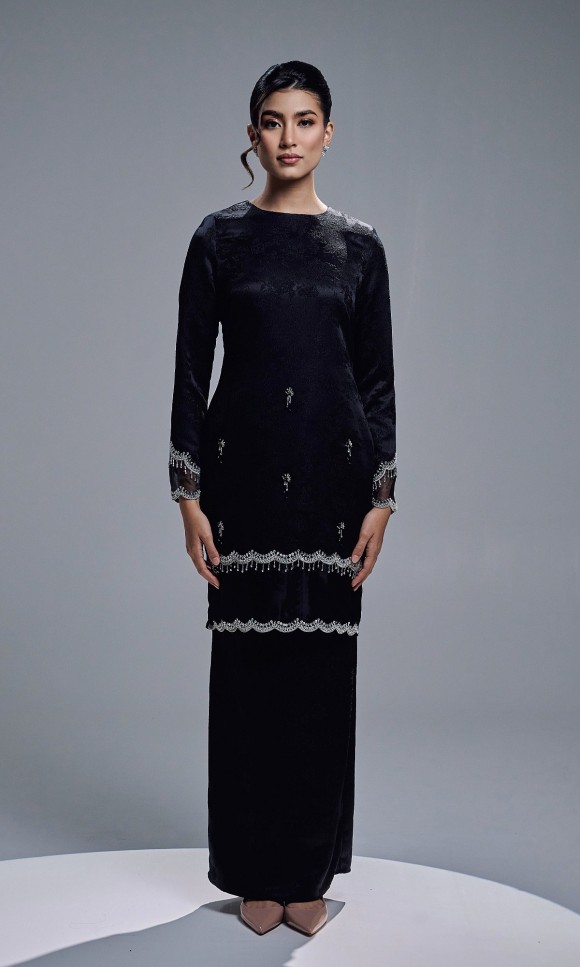 ANAYA KURUNG - BLACK
