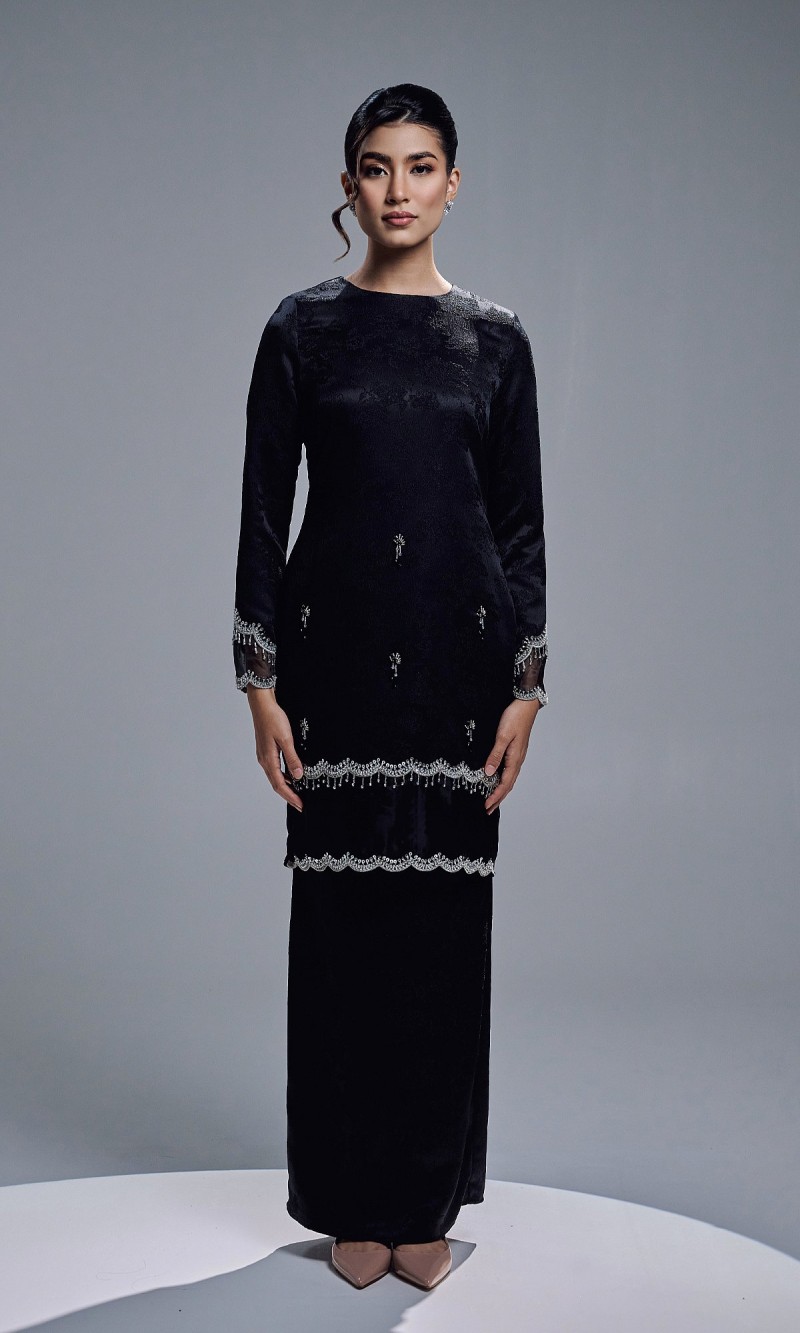 ANAYA KURUNG - BLACK