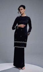 ANAYA KURUNG - BLACK