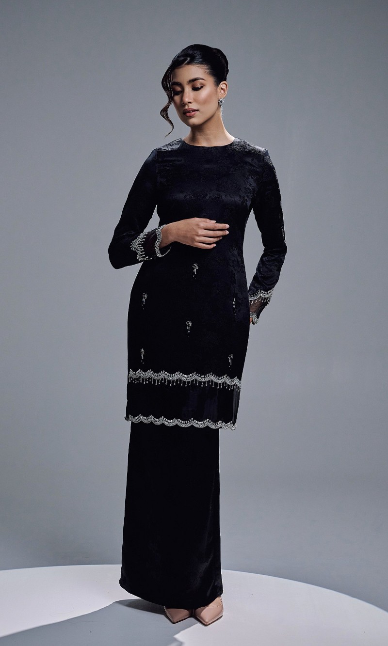 ANAYA KURUNG - BLACK